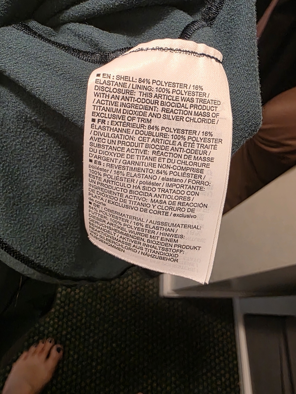 Arc'teryx Lightweight Hooded Zip Jacket - Dark Teal, XL - Picture 4 of 7